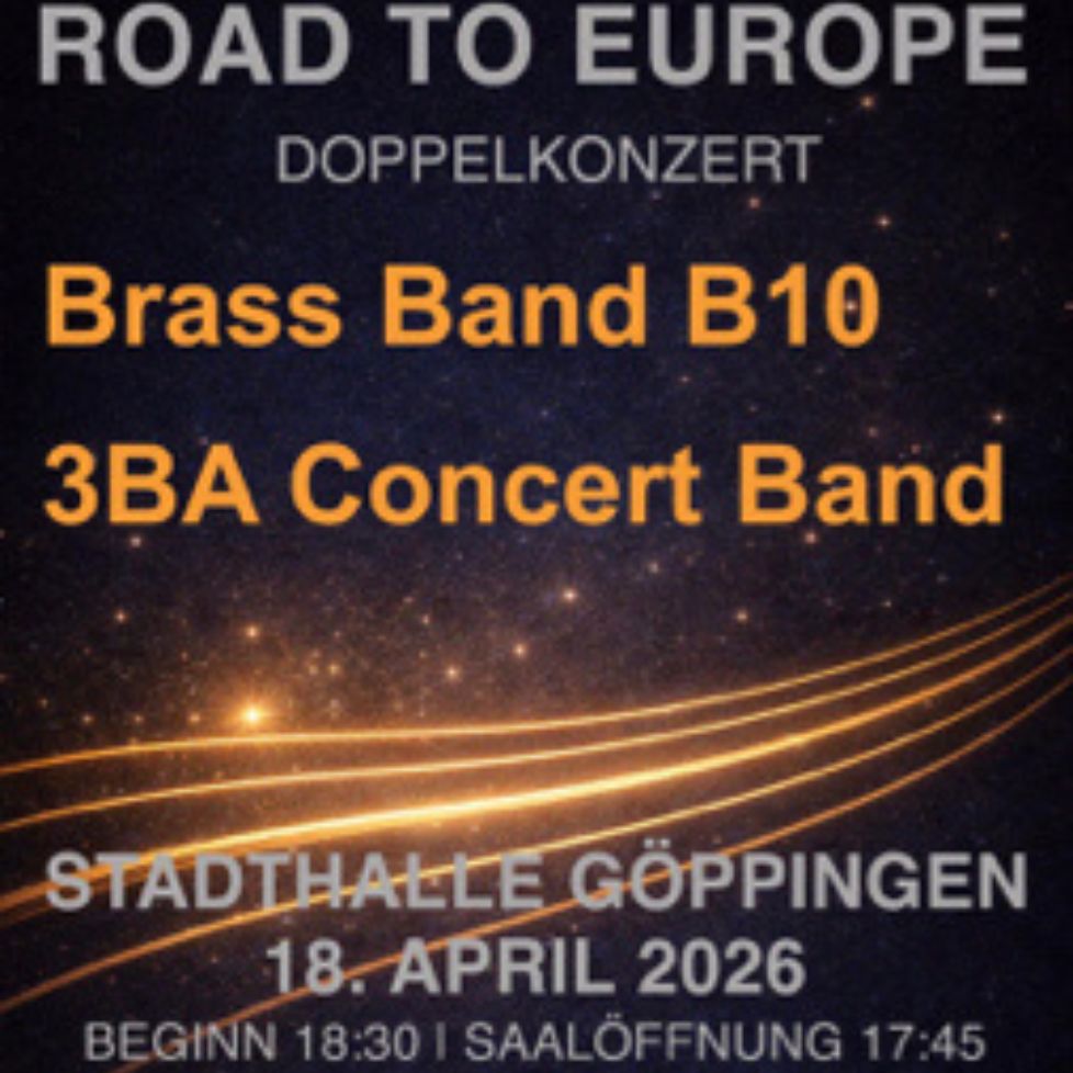 Brass-Band Doppelkonzert | 18.04.2026 18:30 Uhr