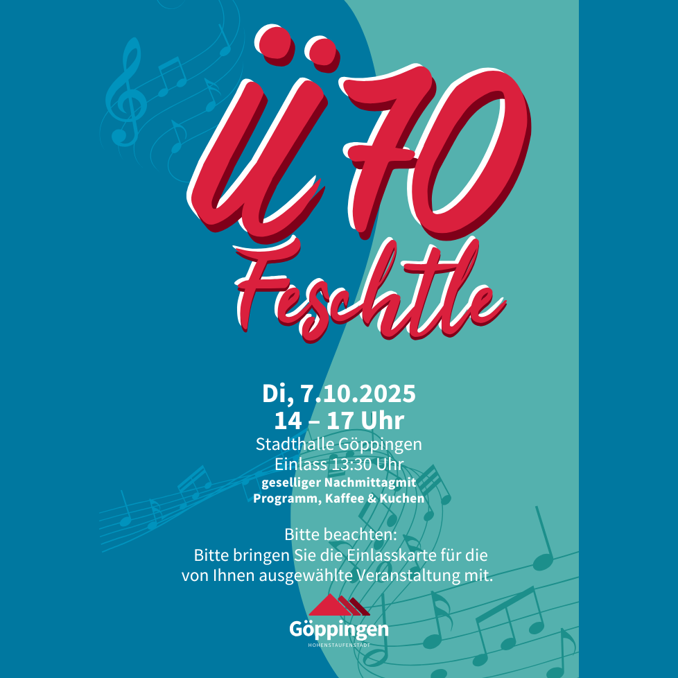 Ü70-Feschtle  | 07.10.2025 14:00 